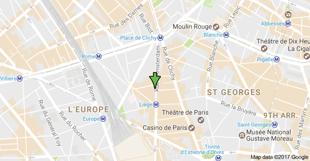 Name City 57 rue d'Amsterdam 75008 Paris